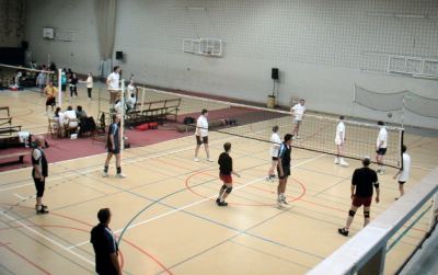 volleyball courts 1 and 2