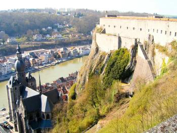 The Dinant citadel has been the scene of many battles over the centuries.
