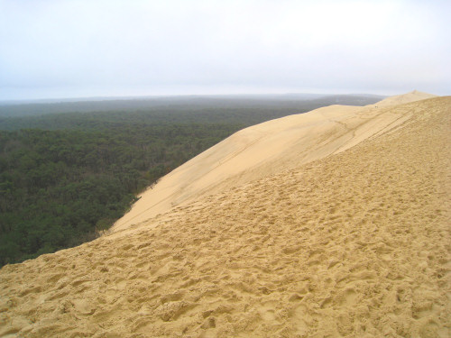 the largest sand dune in Europe