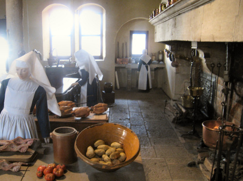 kitchen of the hospice de Beaune