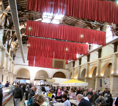 Les Halles market, Beaune, Burgundy