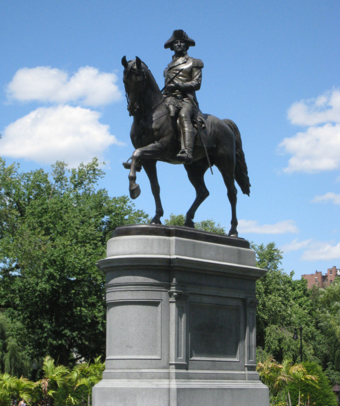 George Washington statue, Boston
