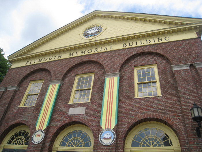 Plymouth memorial building, Plymouth, Massachusetts