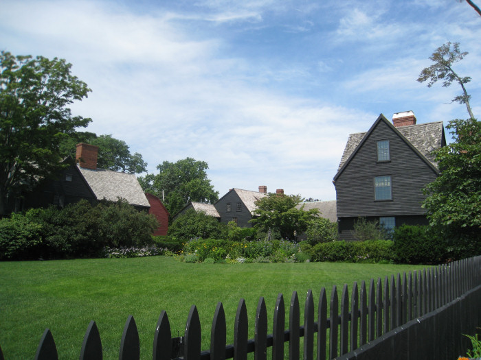 Hose of the seven gables, Nathaniel Hawthorne's home, Salem