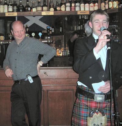The toast to the Lassies is a traditional part of a Burns Night Supper