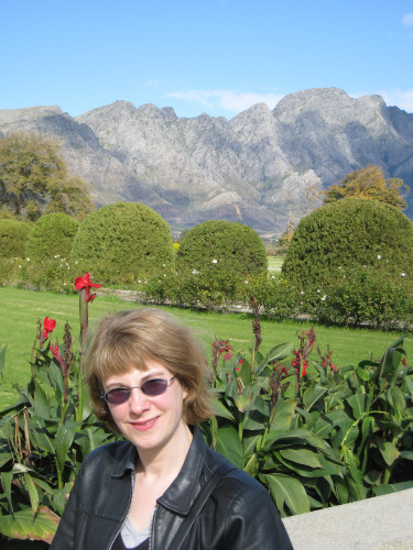 Franschhoek is surrounded by mountains