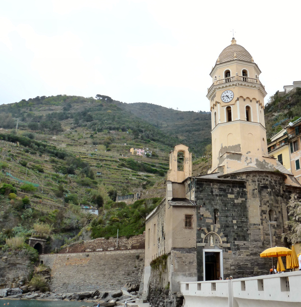 church, Vernazza, Cinque Terre