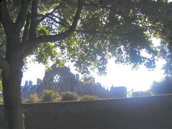 remains of the Holyrood Abbey, Edinburgh