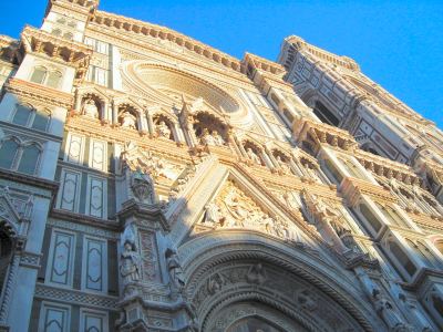 Main entrance to the Duomo, Florence