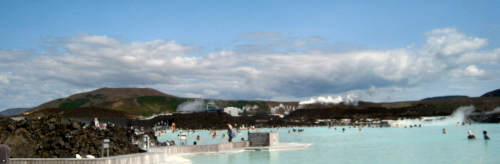 The Blue Lagoon outdoor pool, Iceland