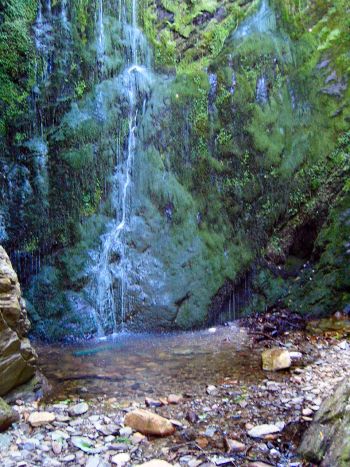 waterfall at Dhoon Glen, Isle of Man