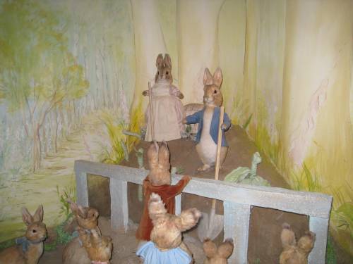 Peter Rabbit and his friends
