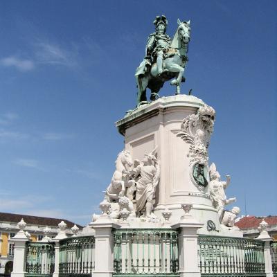 King Jose I statue in Lisbon