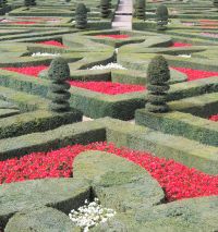 Villandry is famous for its gardens