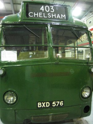 Bus built by the Birmingham Wagon & Carriage Company in 1935