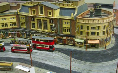 models of the London trams