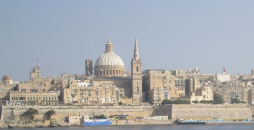 views of Valletta