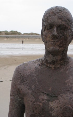 Crosby Beach statues