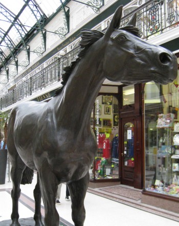 Red Rum in the Wayfarer's Arcade, Southport