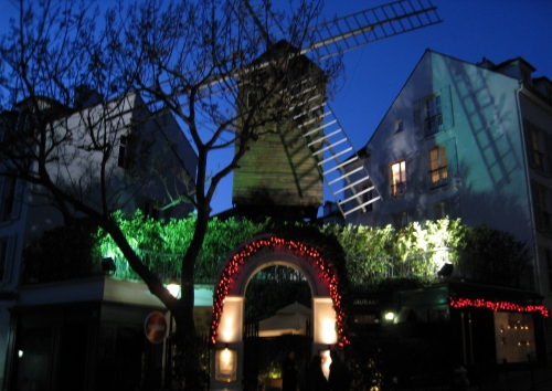 Le Moulin de la Galette restaurant, Montmartre, Paris