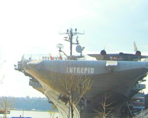 SS Intrepid, Second World War US aircraft carrier