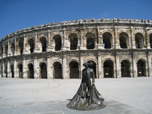 Roman Arena in Nimes, France