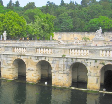Roman archways in Nimes