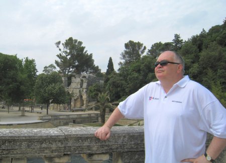 John and the Temple of Diana,  Nimes