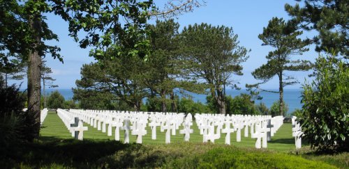 American World War II cemetery, Normandy beaches