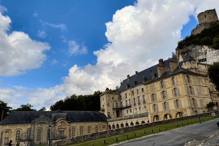 the Roche-Guyon chateau