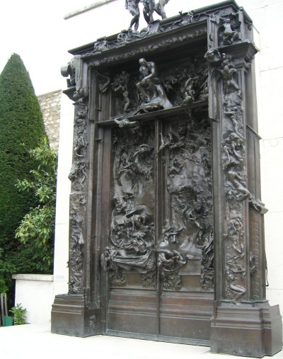 Rodin's "The gates of hell"