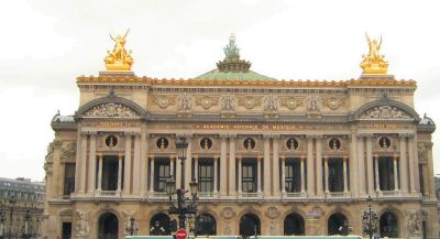 the old opera house at Opera, Paris
