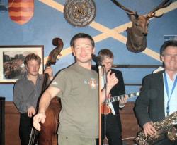 Paddy Sherlock & The Swingin' Lovers at the Auld Alliance Pétanque Tournament 2003