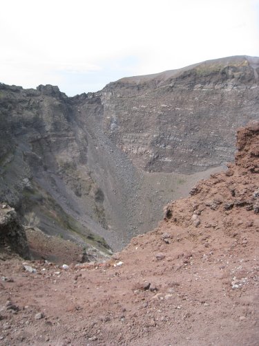 crater of Vesuvius
