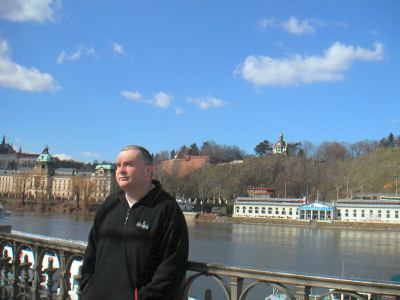 John by the river Vltava, Prague