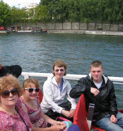 boat trip on the River Seine