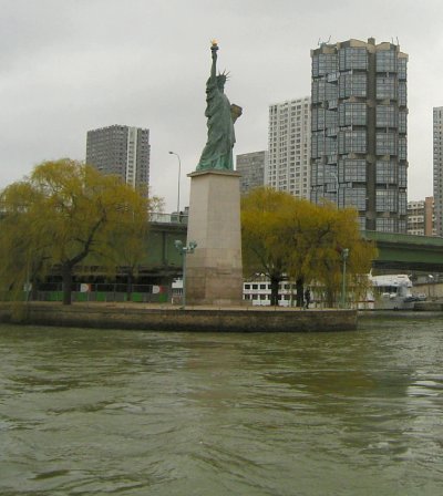 Statue of Liberty in Paris, France