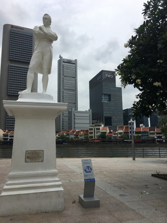 Raffles statue, Singapore