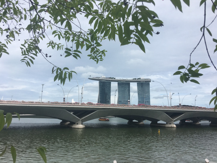 Esplanade bridge, Singapore