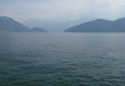 scenery around Lake Luzern