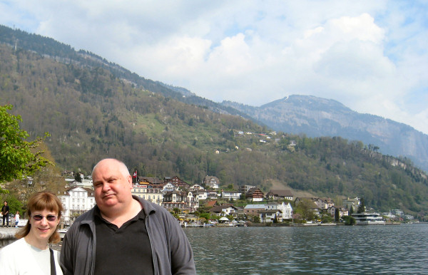 Fiona & John at Lake Luzern