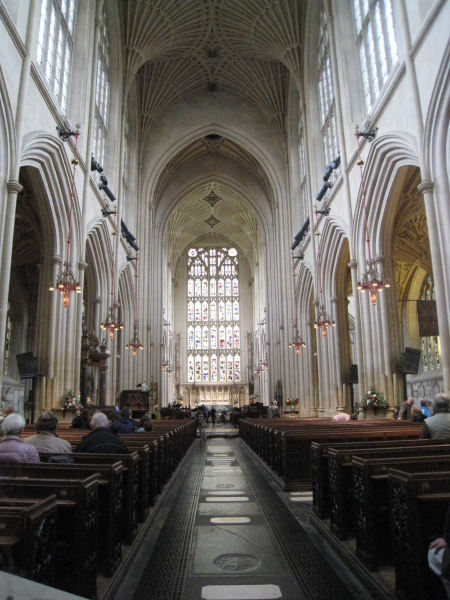 nave, Bath Abbey