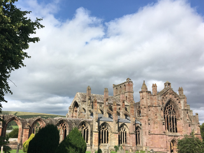 Melrose Abbey, Melrose, Scotland