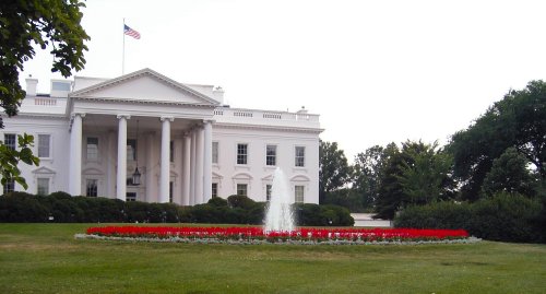 The north view of the White House