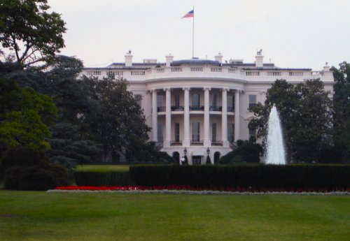 South view of the White House