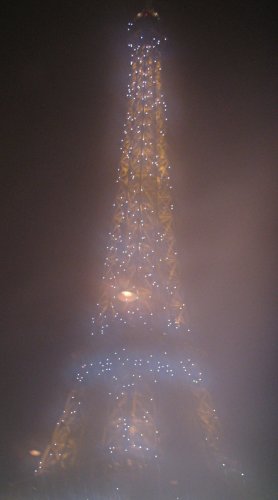 Eiffel Tower at Christmas 