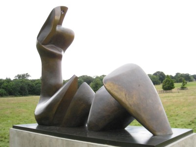 Henry Moore's works are so distinctive.