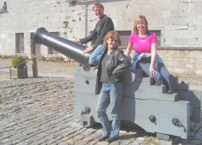 Everyone should sit on a canon at some point in their lives!