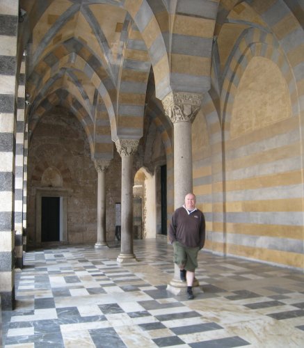 interior of the Amalfi cathedral