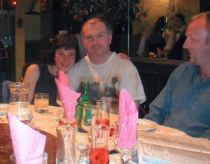 me, John and the pastis